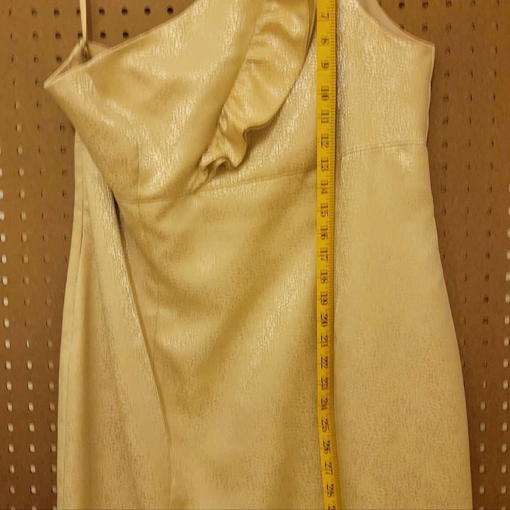 One side off shoulder evening dress